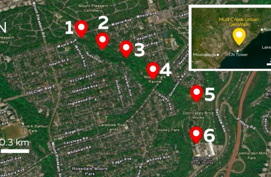 APGO Education Foundation Releases Toronto Mud Creek – Evergreen Brickworks Urban GeoWalk on GeoscienceINFO.com