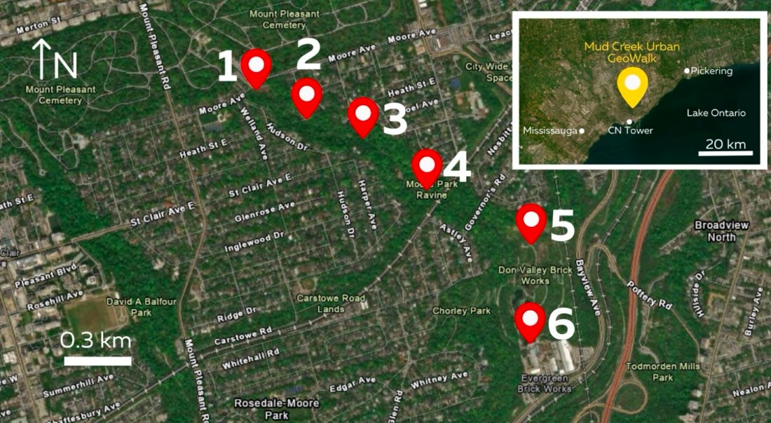 APGO Education Foundation Releases Toronto Mud Creek – Evergreen Brickworks Urban GeoWalk on GeoscienceINFO.com