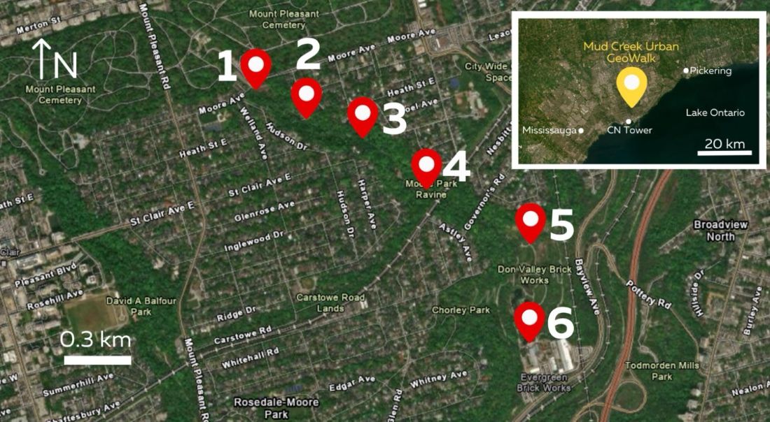 Read more about the article APGO Education Foundation Releases Toronto Mud Creek – Evergreen Brickworks Urban GeoWalk on GeoscienceINFO.com