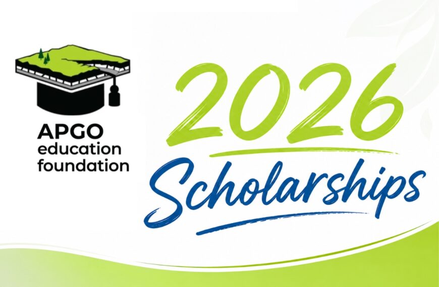 APGO EDUCATION FOUNDATION AWARDS ANNUAL SCHOLARSHIPS FOR 2026